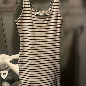 Black and white dress